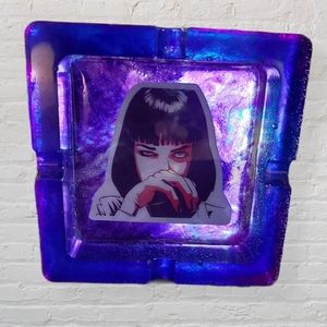 Pulp Fiction Mia Wallace Resin Ashtray BUNDLE ANY 3 ITEMS 15%OFF!!!
